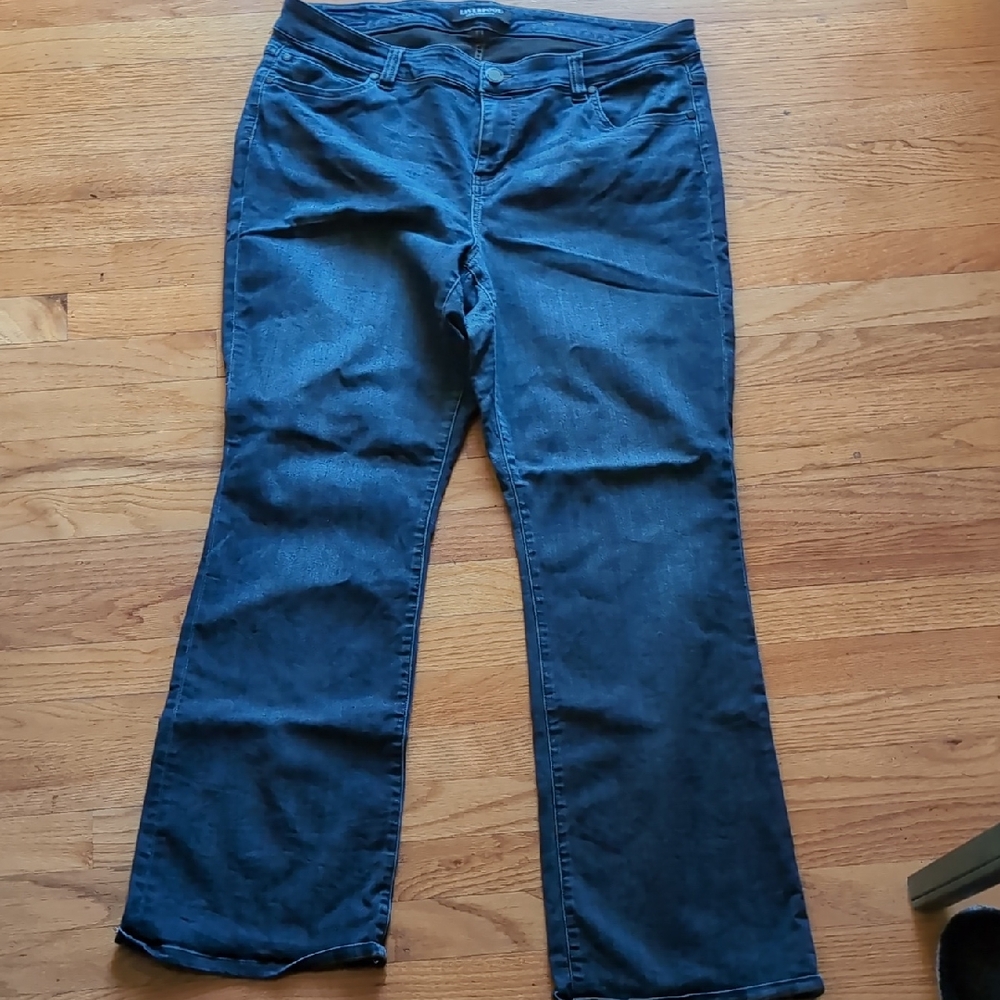 Liverpool Dark Blue Bootcut Jeans